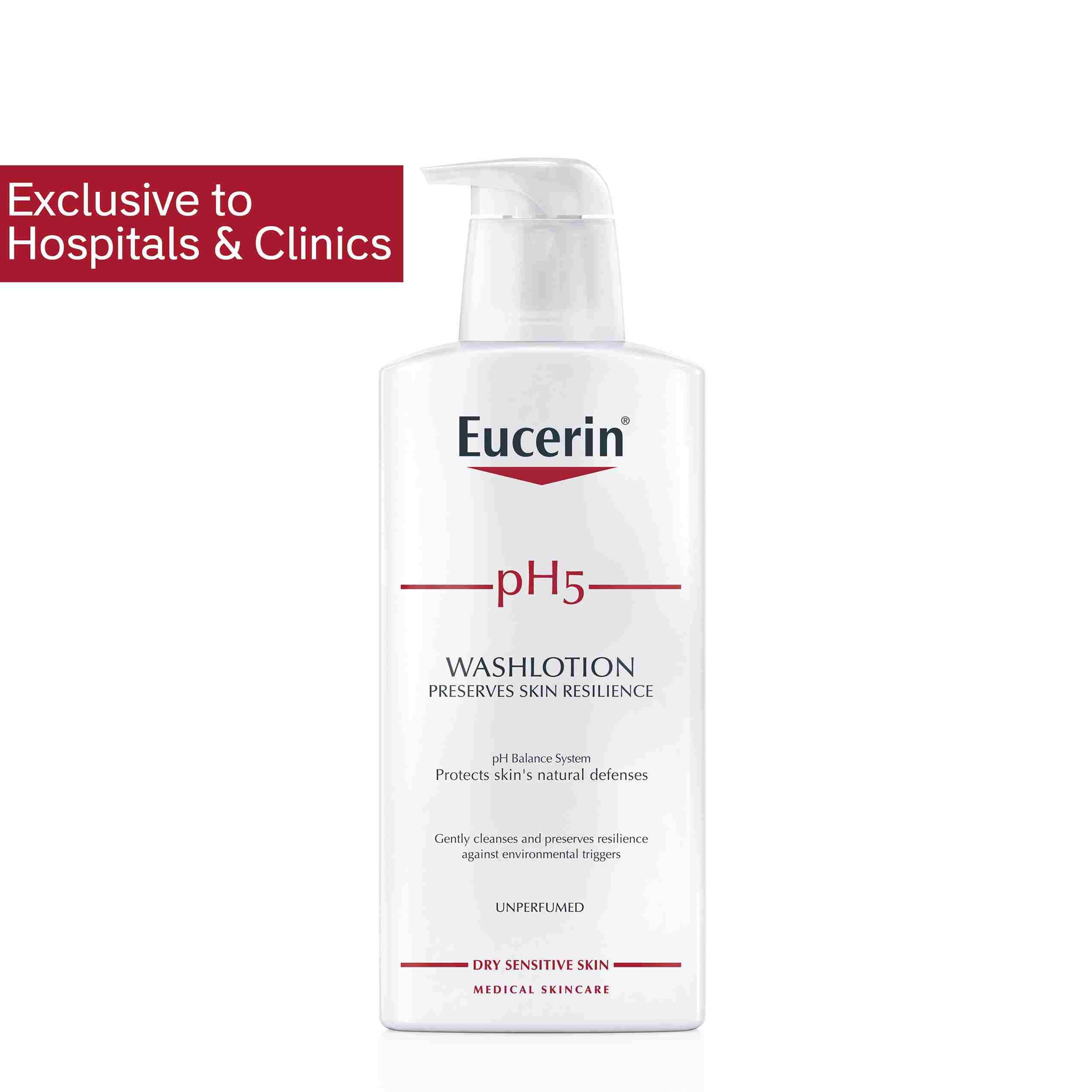 Eucerin pH5 Washlotion ParfumFree Cleanser for dry, sensitive skin